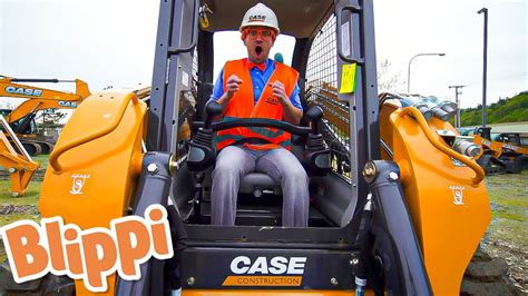 skid steer blippi song lyrics|case skid steer blippi.